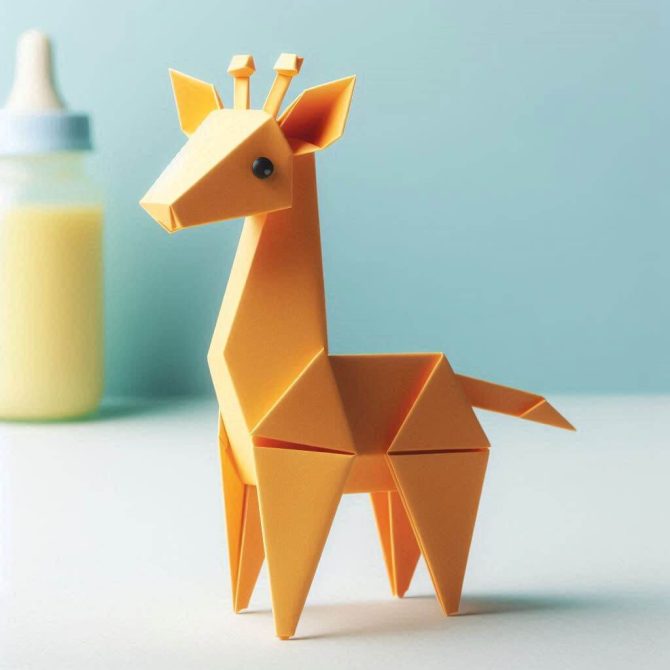 origami giraffe