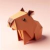 origami capibara